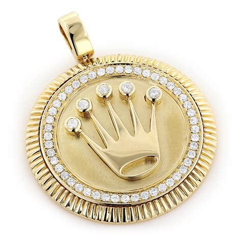 rolex round necklace watch|Rolex style necklace.